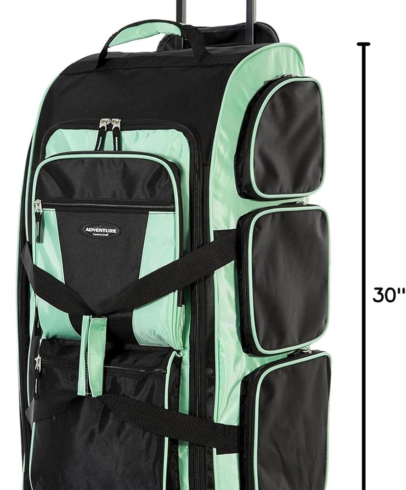 Xpedition 30 Inch Multi-Pocket Upright Rolling Duffel Bag - Image 11