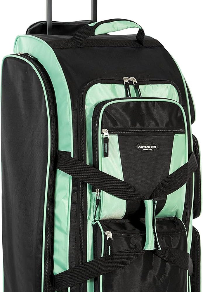 Xpedition 30 Inch Multi-Pocket Upright Rolling Duffel Bag - Image 3
